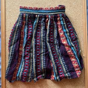 🌺 Tribal print flowy mini skirt 🌺